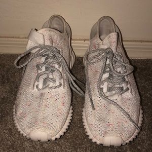 Adidas Ortholite white/pink/gray sneakers